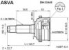 DAIHA 4342087775000 Joint Kit, drive shaft